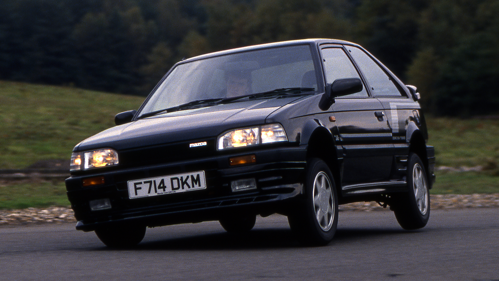 Classic & Sports Car 20 Forgotten hot hatches from the 1980s Mazda 323 Turbo 02.png
